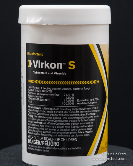 Orchid Virus Disinfection Virkon S